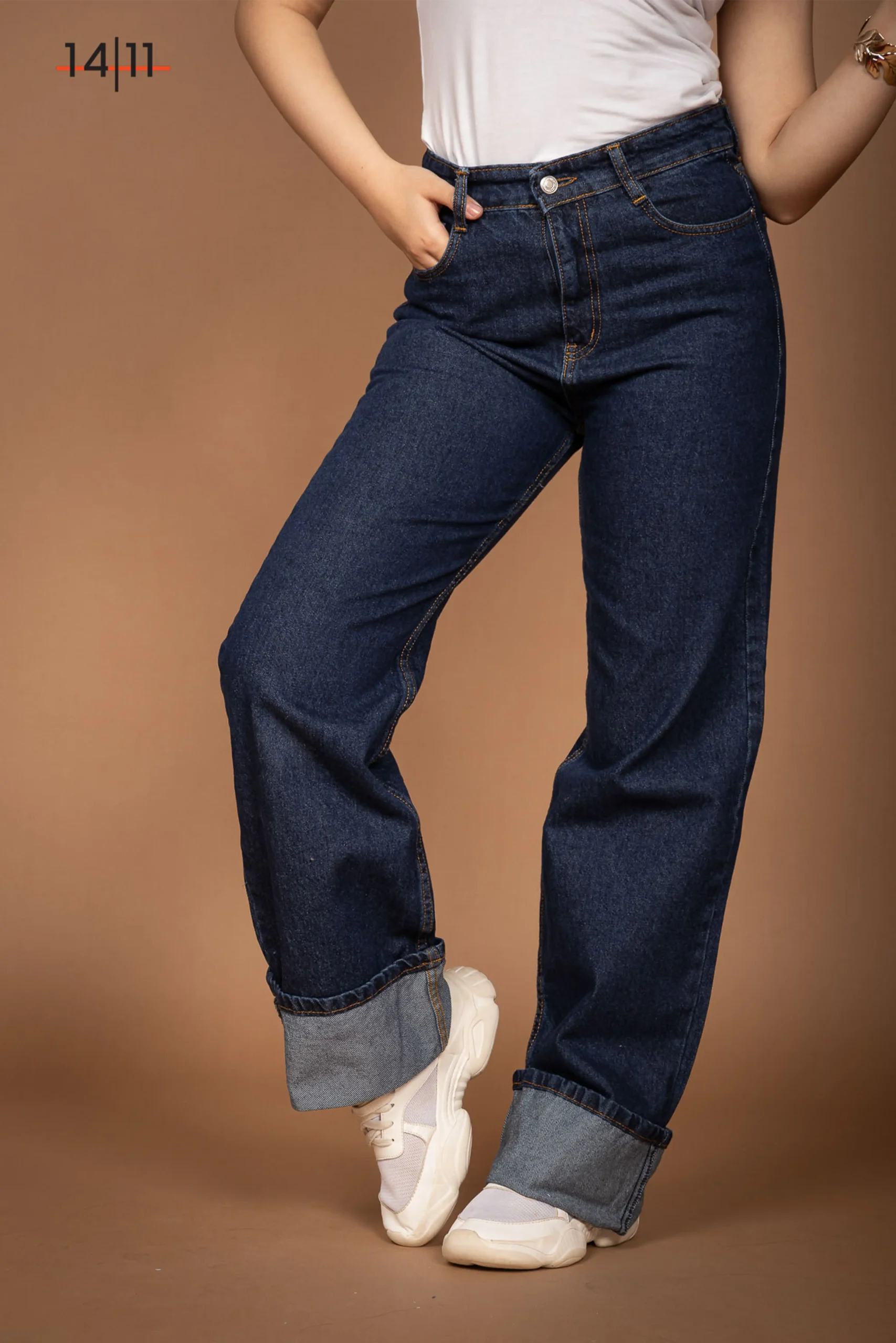 RIS98ytE2953 copy Folded Jeans - Image 1