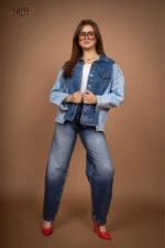 Mismatch Denim Jacket - Image 3