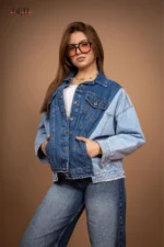 Mismatch Denim Jacket - Image 4