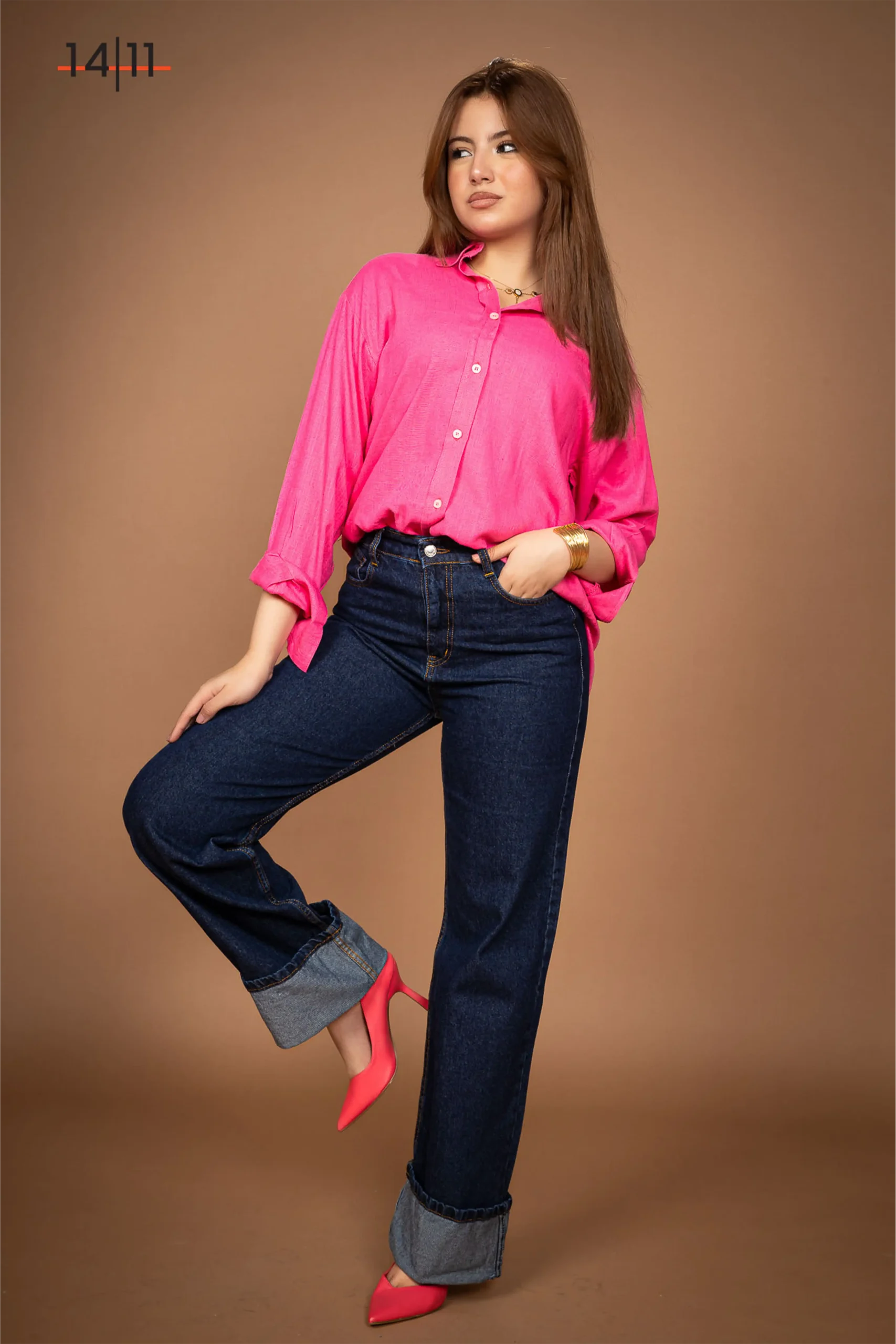 RjhgISE2953 copy Linen Shirt - Image 1