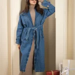 Denim Trench Coat