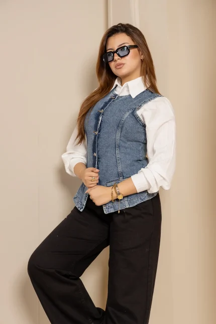 Denim Core Vest